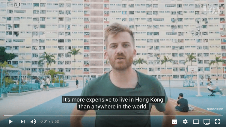Hong Kong's cage homes