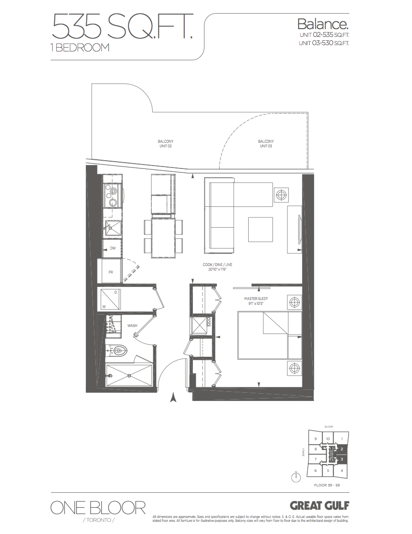 1 bloor east